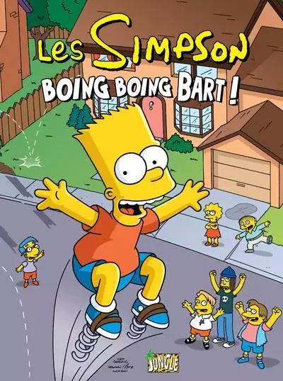 Les simpson - tome 5 Boing Boing Bart ! - Matt Groening - STEINKIS Groupe