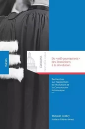 DU SELF-GOVERNMENT DES DOMINIONS A LA DEVOLUTION