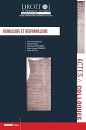 FORMALISME ET NEOFORMALISME