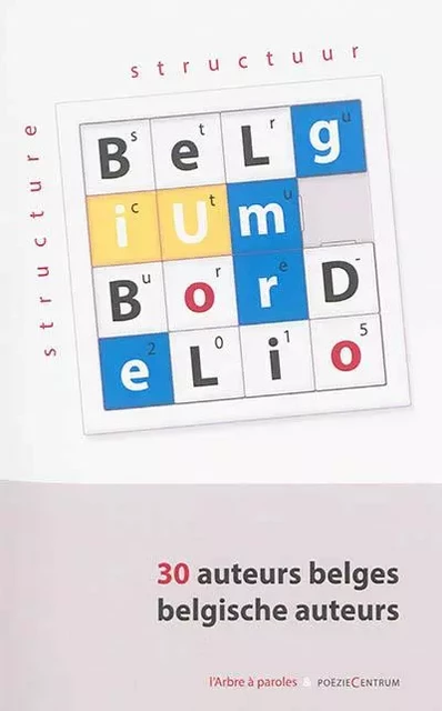 BELGIUM BORDELIO - 30 AUTEURS BELGES -  - ARBRE A PAROLES