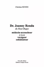 Dr Joanny Rendu du Haut-Buget