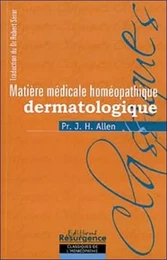 Matière médicale dermatologique