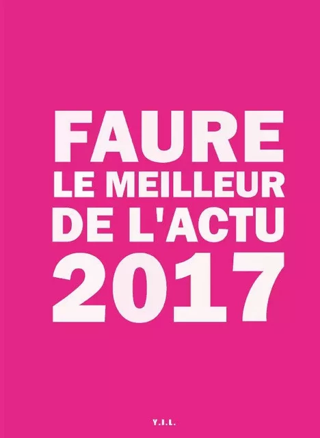 Le meilleur de l'actu 2017 - Michel Faure - YIL