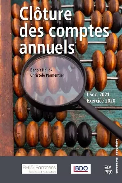 Clôture des comptes annuels - Benoît Hallak, Christèle Parmentier - EDI PRO