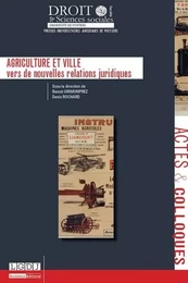 AGRICULTURE ET VILLE