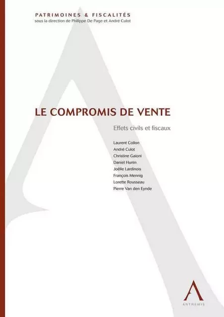 LE COMPROMIS DE VENTE -  Collectif - ANTHEMIS