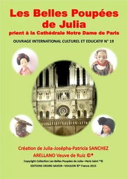 COFFRET N°19 LES BELLES POUPEES DE JULIA VONT PRIER A LA CATHEDRALE NOTRE DAME DE PARIS