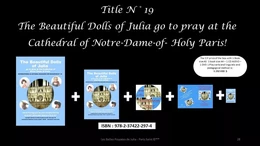 BOX N°19 THE BEAUTIFUL DOLLS OF JULIA GO TO PRAY AT THE CATHEDRAL OF NOTRE DAME OF HOLY PARIS