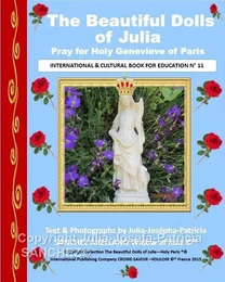 Book N° 11 The Beautiful Dolls of Julia pray to St. Genevieve of Paris