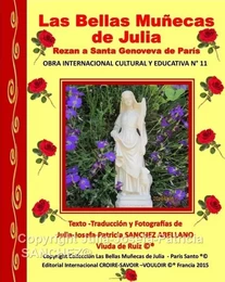 Livre N°11 Las Bellas Muñecas de Julia rezan a Santa Genoveva de París