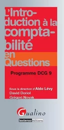 l'introduction à la comptabilité en questions - programme dcg 9