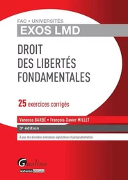 exos lmd - droit des libertés fondamentales - 3ème édition