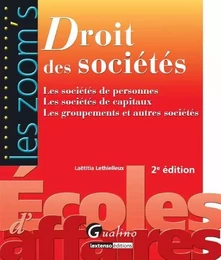 droit des sociétés - 2ème édition