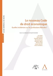 LE NOUVEAU CODE DE DROIT ÉCONOMIQUE