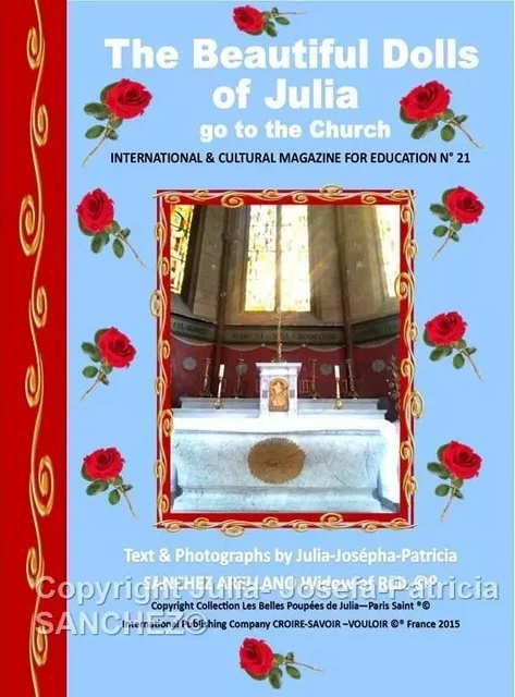 Book N° 21 The Beautiful Dolls of Julia go to the Church - JULIA JOSEFA PATRICIA SANCHEZ WIDOW OF RUIZ - CROIRE SAVOIR