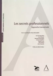 les secrets professionnels. approche transversale