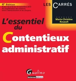 l'essentiel du contentieux administratif - 4ème édition