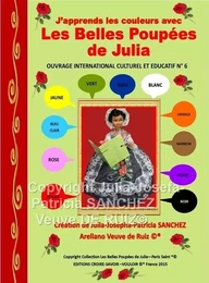 Livre N°6 J'Apprends les couleurs avec Les Belles Poupées de Julia