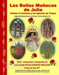 Libro N° 16 Las Bellas Muñecas de Julia visitan la Catedral y las Iglesias de Troyes