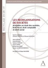 LES RÉORGANISATIONS DE SOCIÉTÉS