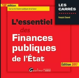 L'ESSENTIEL DES FINANCES PUBLIQUES DE L'ÉTAT - 18ÈME ÉDITION