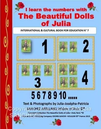 Book N°7 I learn the numbers with the Beautiful Dolls of Julia