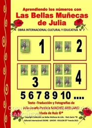 Libro N°7 Aprendiendo los números con Las Bellas Muñecas de Julia