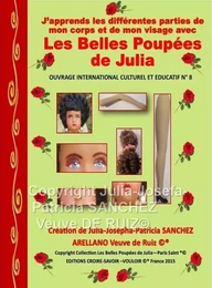 Livre N°8 J'Apprends à connaître les différentes parties de mon corps et mon visage avec Les Belles