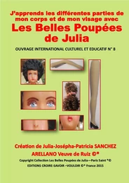 COFFRET N°8 J'APPRENDS A CONNAITRE LE CORPS HUMAIN ET MON VISAGE AVEC LES BELLES POUPEES DE JULIA