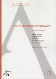 les conditions générales