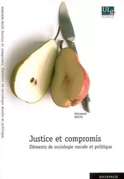 JUSTICE ET COMPROMIS : ELEMENTS DE SOCIOLOGIE MORALE ET POLITIQUE