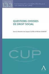 QUESTIONS CHOISIES DE DROIT SOCIAL