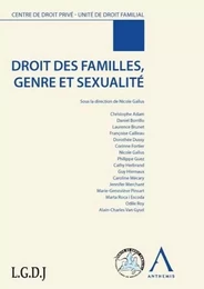 DROIT DES FAMILLES, GENRES ET SEXUALITÉ - 2ÈME ÉDITION