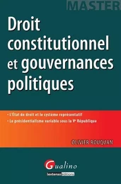 droit constitutionnel et gouvernances politiques