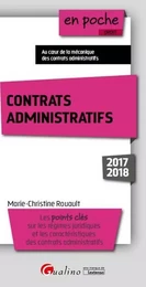 CONTRATS ADMINISTRATIFS