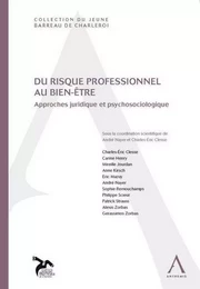 DU RISQUE PROFESSIONNEL AU BIEN-ÊTRE