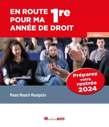 En route pour ma 1re année de droit