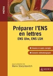 Préparer l'ENS en lettres - ENS Ulm, ENS LSH