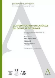 la modification unilatérale du contrat de travail