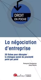 LA NEGOCIATION D ENTREPRISE