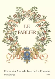 LE FABLIER, N  26/2015. ITINERANCES DE LA FABLE. TRANSMISSIONS, TRANS FERTS ET TRANSACTIONS