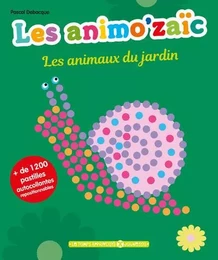 Les animo'zaïc - Les animaux du jardin + de 1200 pastilles autocollantes repositionnables