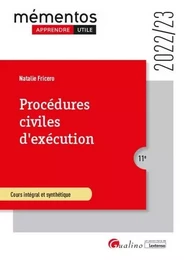 Procédures civiles d'exécution