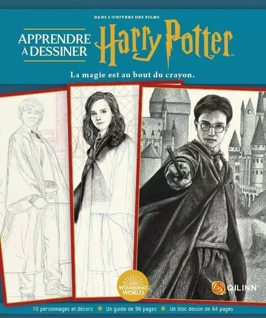 Apprendre à dessiner Harry Potter -  - QILINN