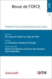 Revue de l'OFCE N° 178 (2022/3)