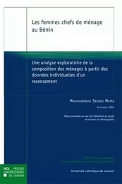 LES FEMMES CHEFS DE MENAGE AU BENIN