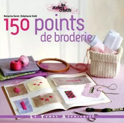 150 points de broderie - Stéphanie Voet - Courrier du livre