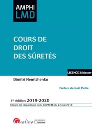 Cours de droit des sûretés