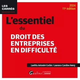 L'essentiel du droit des entreprises en difficulté