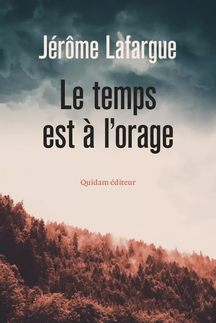 Le Temps est à l'orage - Jérôme Lafargue - QUIDAM